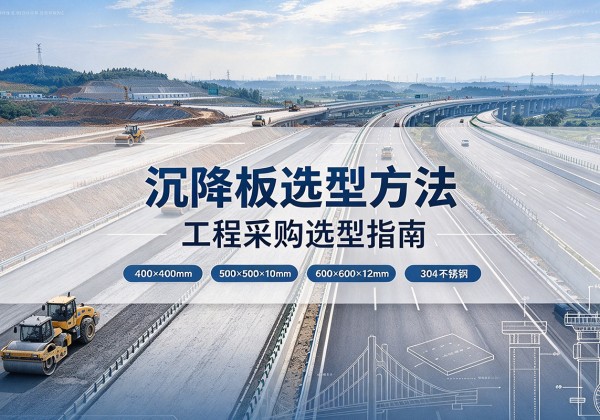 安阳沉降板选择方法