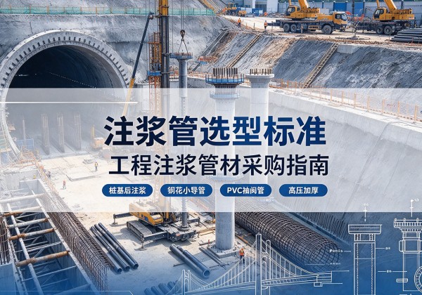 安阳注浆管选型标准